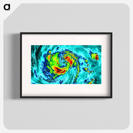 アートポスター-Hurricane Blanca as Seen by Suomi NPP Satellite
 - 上空からの地球 Poster.