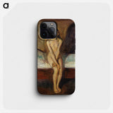 Puberty - Edvard Munch Phone Case.