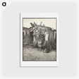 アートポストカード-Ragpicker's Shack
 - ウジェーヌ アジェ Postcard.