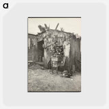 アートポストカード-Ragpicker's Shack
 - ウジェーヌ アジェ Postcard.