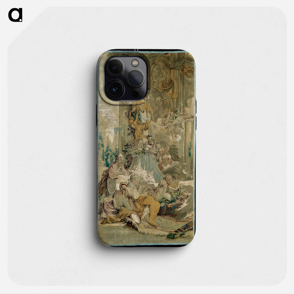 Psyche's Entrance into Cupid's Palace [left fragment] - フランソワ ブーシェ Phone Case.