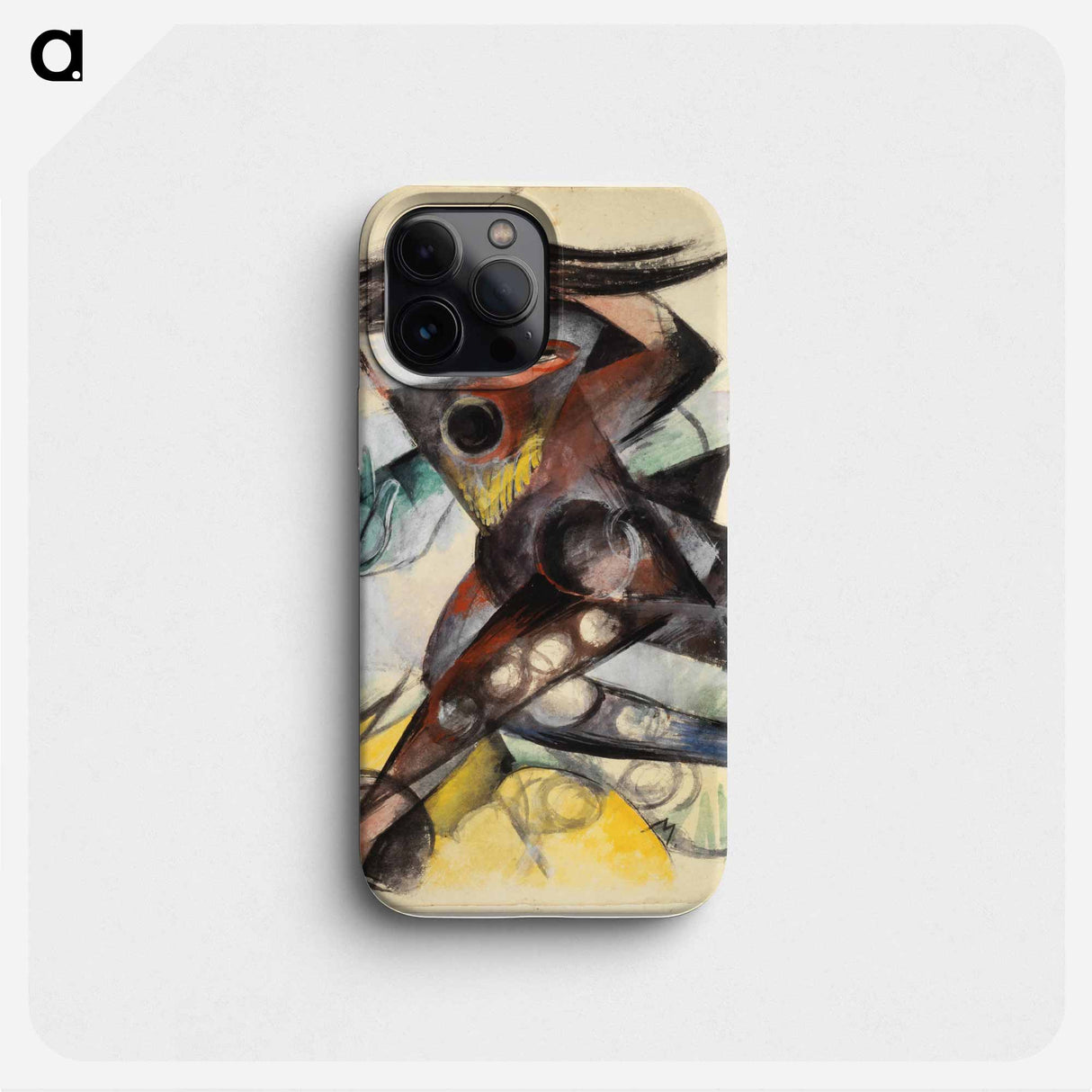 Caliban - figurine for "The Tempest" by William Shakespeare - フランツ マルク Phone Case.