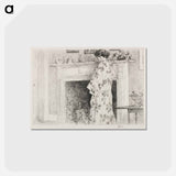 アートポストカード-The White Kimono - フレデリック チャイルド ハッサム Postcard.