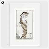 Costumes Parisiens: Manteau de Zibelin - ジョージ バービエ Poster.