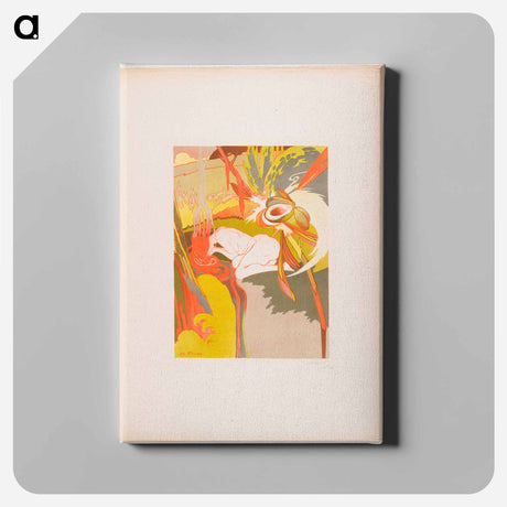 アートパネル-La source du Mal - ジョルジュ ド フィール Canvas.