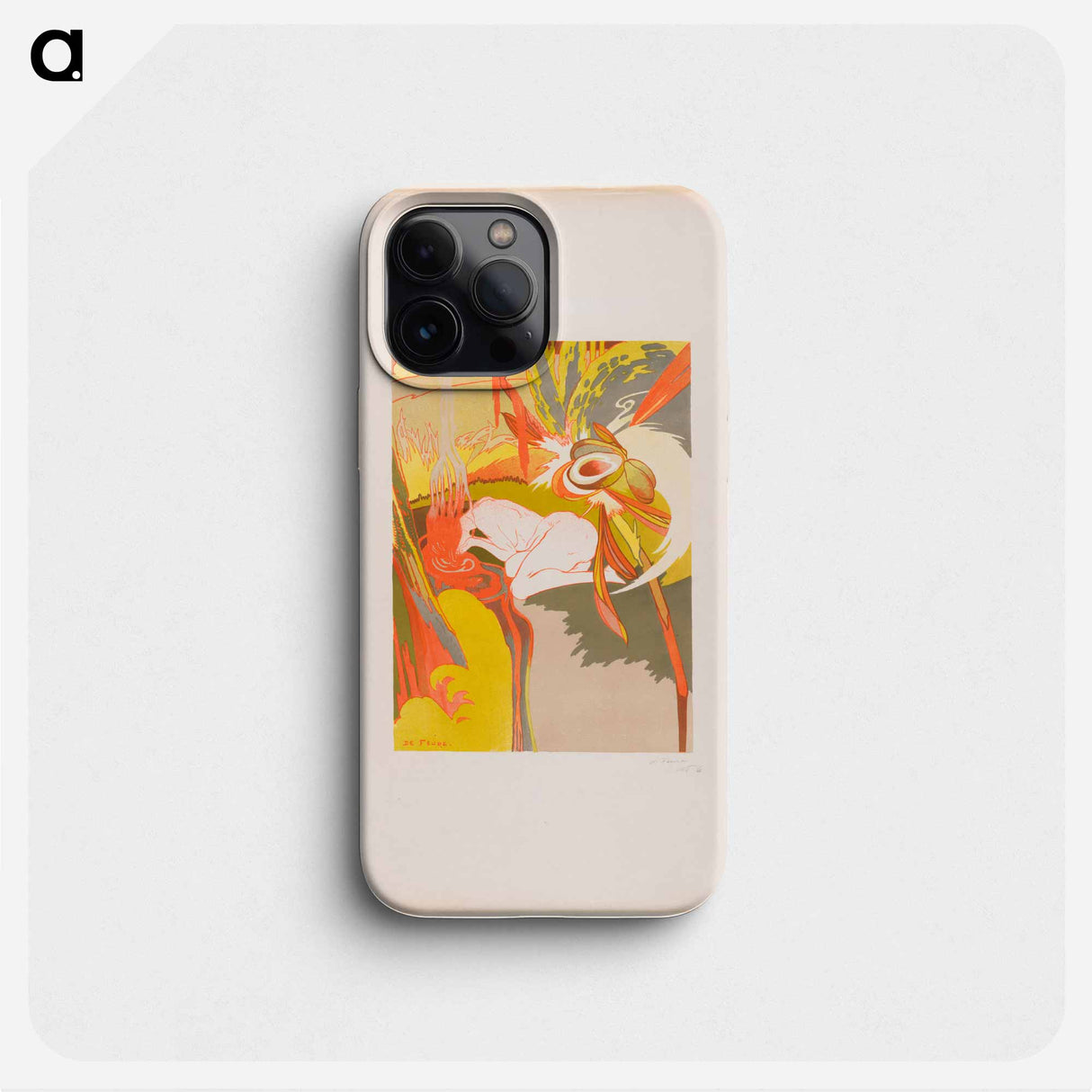 La source du Mal - Georges de Feel Phone Case.