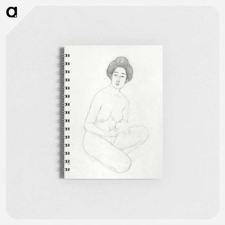 アートメモ帳-Studies of Seated Nude
 - 橋口 五葉 Memo.