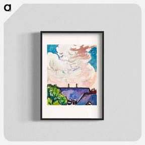 アートポスター-Clouds - ヘンリー ライマン サイエン Poster.