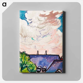 アートパネル-Clouds - ヘンリー ライマン サイエン Canvas.