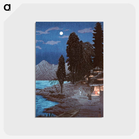 アートポストカード-Lake Chūzenji - 高橋 宏明 Postcard.