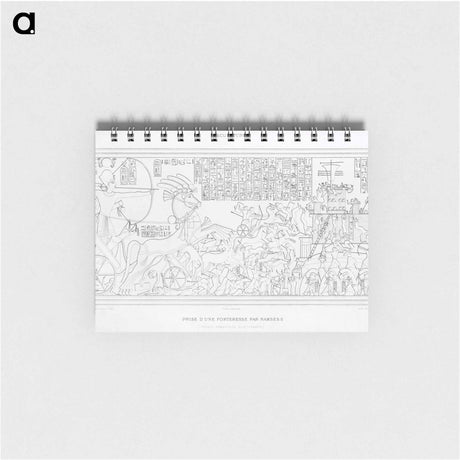 アートメモ帳-Ramses II Fortress Capture
 - エジプト美術史 Memo.