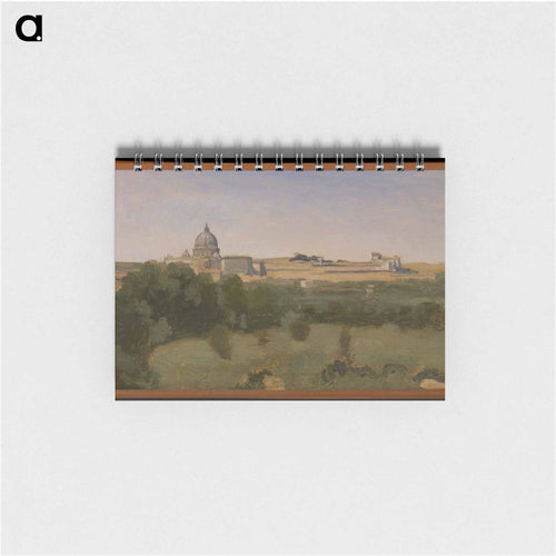 View of Rome from Monte Pincio
 - ジャン バティスト カミーユ コロー Memo.