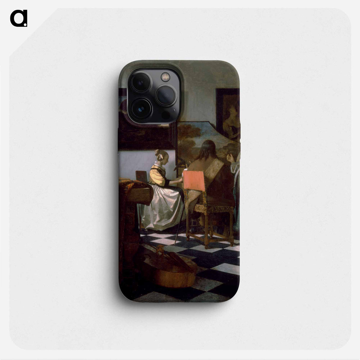 The Concert - Johannes Vermeer Phone Case.