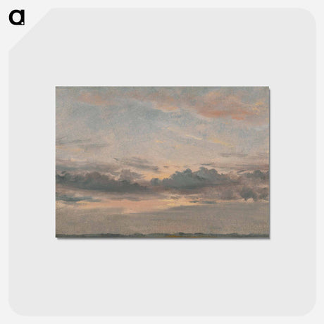 アートポストカード-A Cloud Study, Sunset
 - ジョン コンスタブル Postcard.