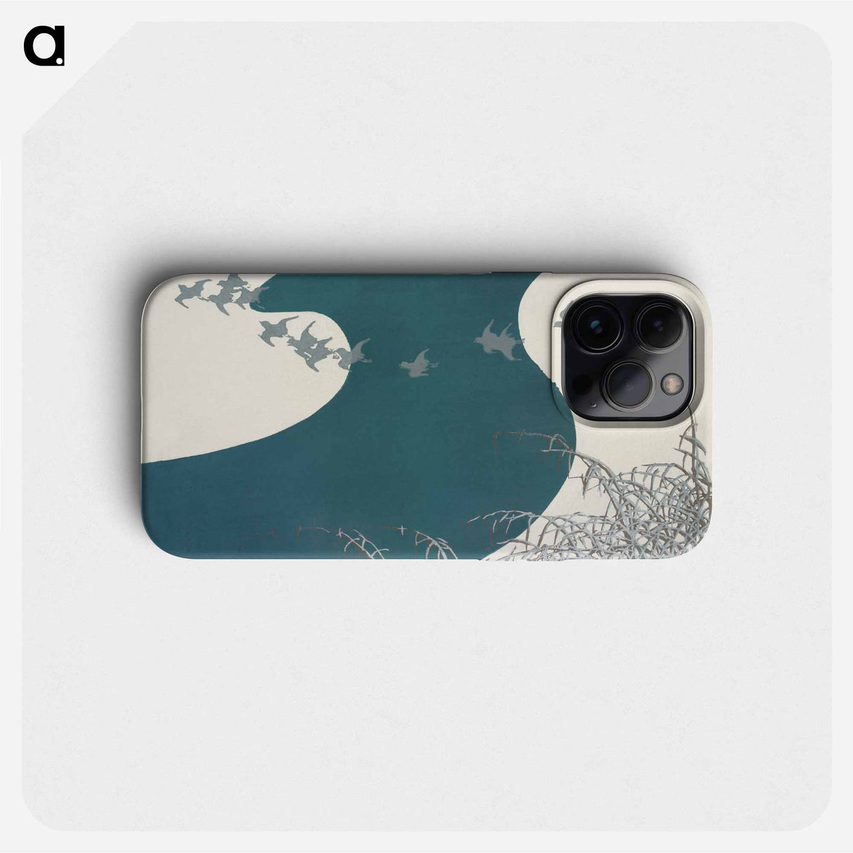 Birds from Momoyogusa–Flowers of a Hundred Generations - Kamisaka Setsuka Phone Case.