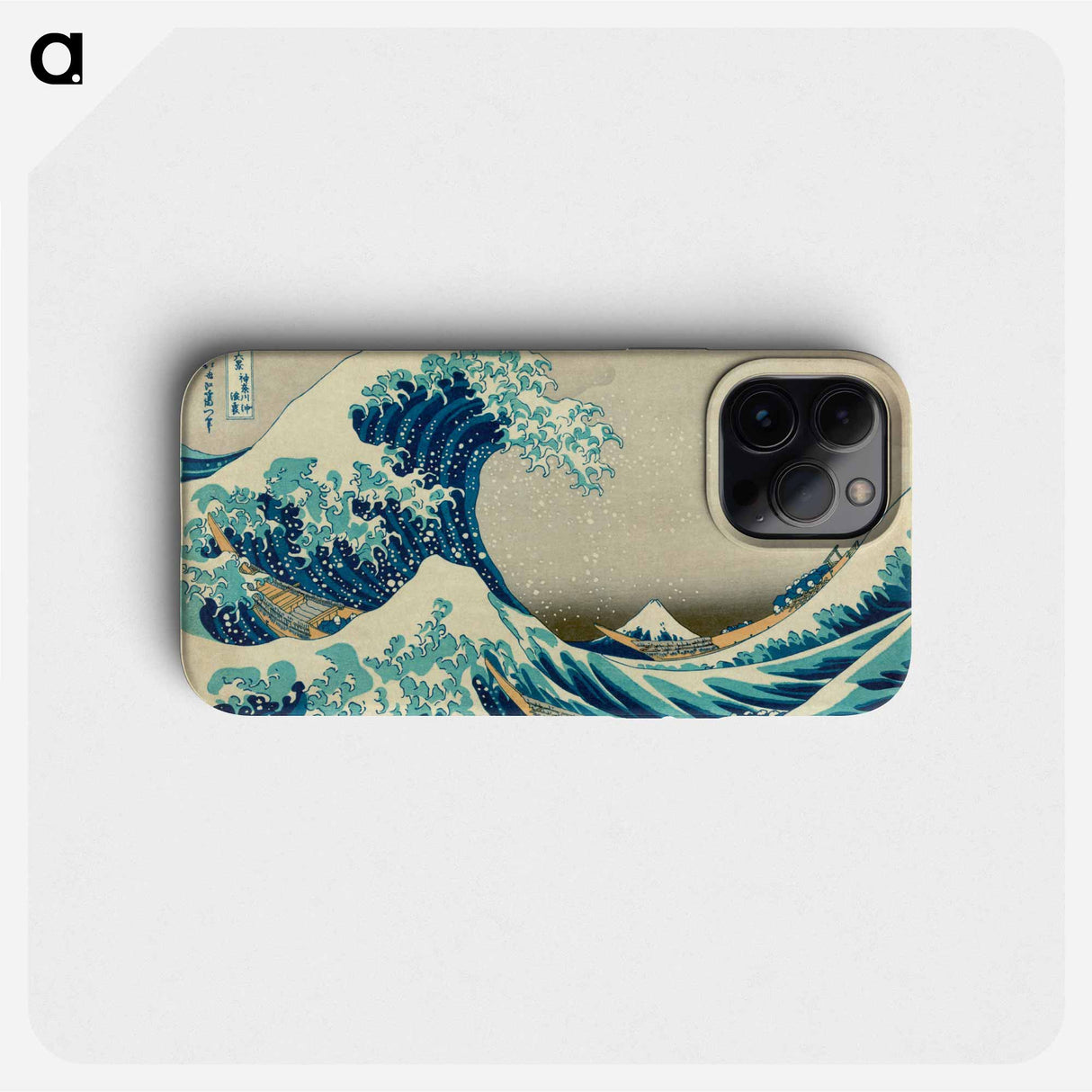 The Great Wave at Kanagawa - Katsushika Hokusai Phone Case.