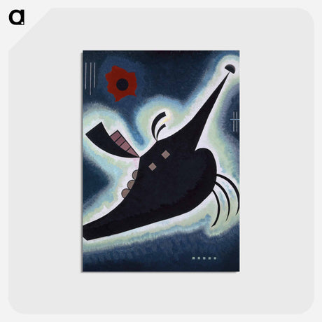 アートポストカード-Pointed Black
 - バーゼル美術館 Postcard.