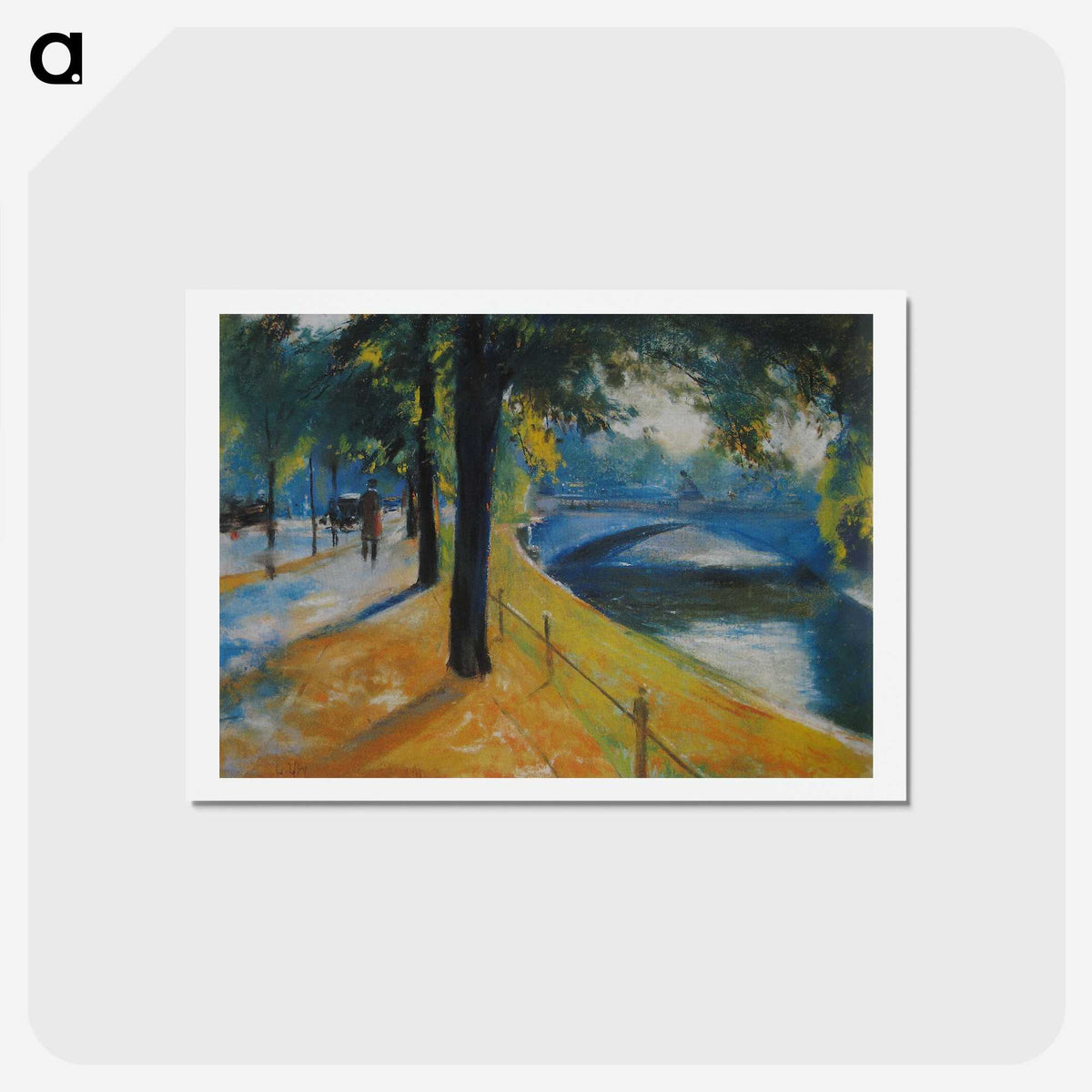 1-30_Leo-Lesser-Ury_hagaki