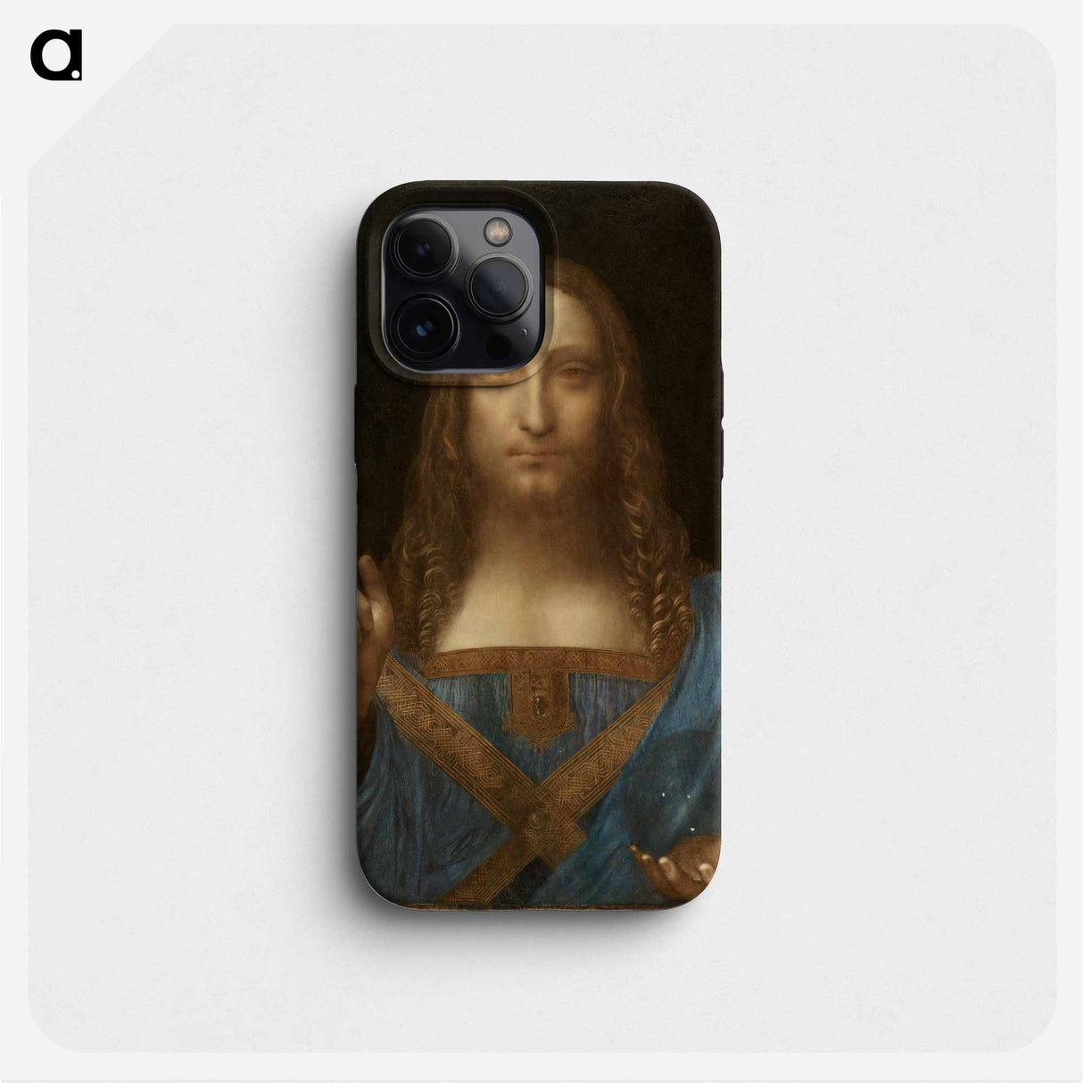 Salvator Mundi - Leonardo da Vinci Phone Case.