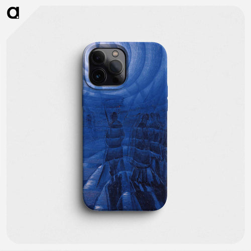 Solidity of Fog by Luigi Russolo, 1912, oil on canvas, 100 x 65 cm, Peggy Guggenheim Collection, Venice - ルイージ ルッソロ Phone Case.
