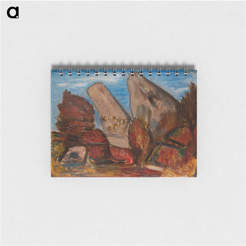 Whale's Jaw, Dogtown Common, Cape Ann, Massachusetts - Marsden Hartley Memo.