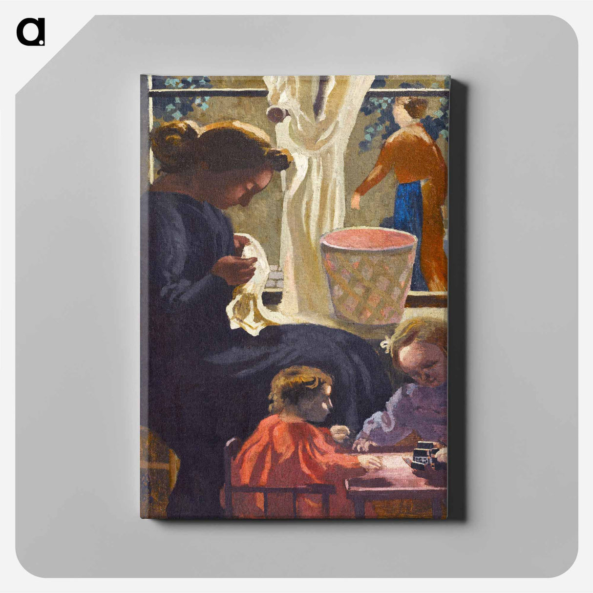 アートパネル-Privacy or Window Cleaning - モーリス ドニ Canvas.