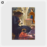 アートポストカード-Privacy or Window Cleaning - モーリス ドニ Postcard.