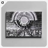 アートパネル-Basilicae Philosophicae: Allegory of Microcosm and Macrocosm
 - 国立医学図書館 Canvas.