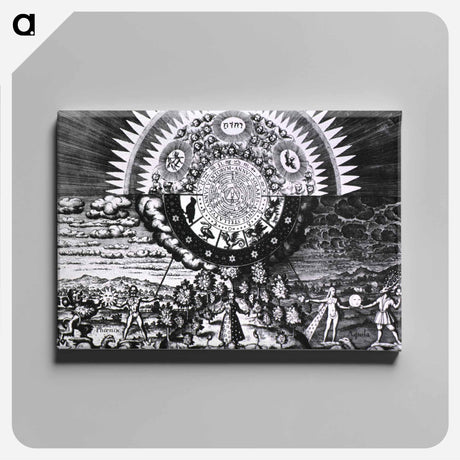 アートパネル-Basilicae Philosophicae: Allegory of Microcosm and Macrocosm
 - 国立医学図書館 Canvas.