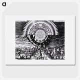 アートポスター-Basilicae Philosophicae: Allegory of Microcosm and Macrocosm
 - 国立医学図書館 Poster.