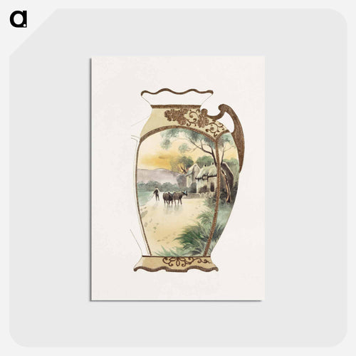 Design for a Jug
 - ノリタケ工場 Postcard.