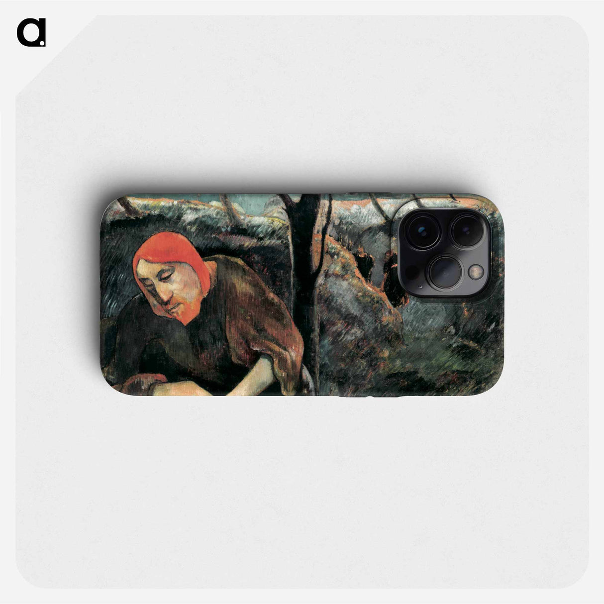 Christ on the Mount of Olives - Paul Gauguin Phone Case.