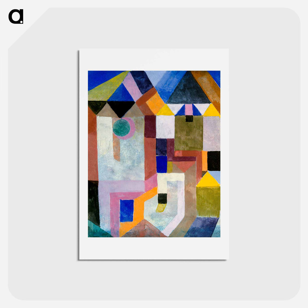 Colorful Architecture
 - パウル クレー Postcard.