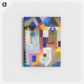 アートメモ帳-Colorful Architecture
 - パウル クレー Memo.