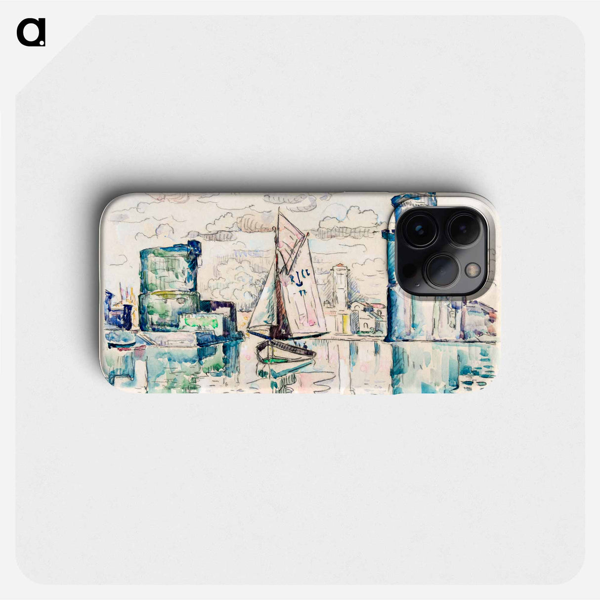 Entrance to the Harbor of La Rochelle - ポール シニャック Phone Case.