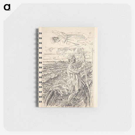 アートメモ帳-The priest Hans Madsen is moving over to Horneland
 - ピーター ハンセン Memo.