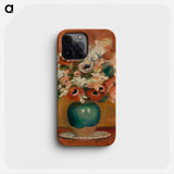 Flowers - Pierre Auguste Renoir Phone Case.