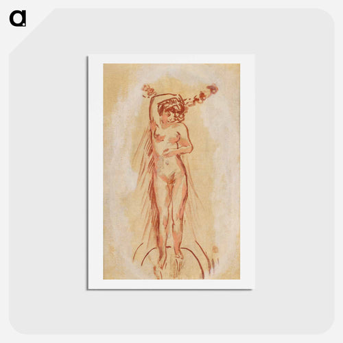 Frontal Nude
 - ピエール ボナール Postcard.