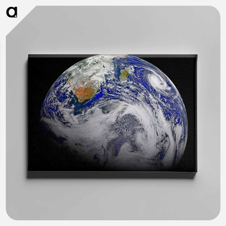 アートパネル-Southern Africa and Surrounding Oceans
 - 地球 Canvas.