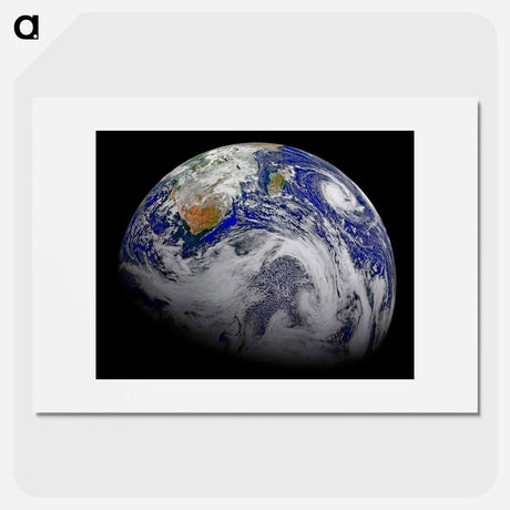 アートポスター-Southern Africa and Surrounding Oceans
 - 地球 Poster.