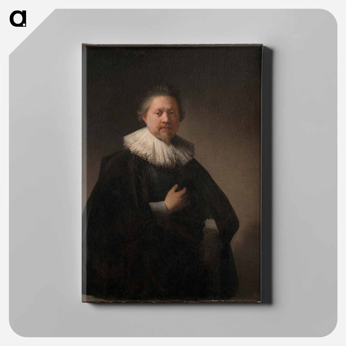 Portrait of a Man, probably a Member of the Van Beresteyn Family - レンブラント ファン レイン Canvas.