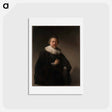 アートポストカード-Portrait of a Man, probably a Member of the Van Beresteyn Family - レンブラント ファン レイン Postcard.