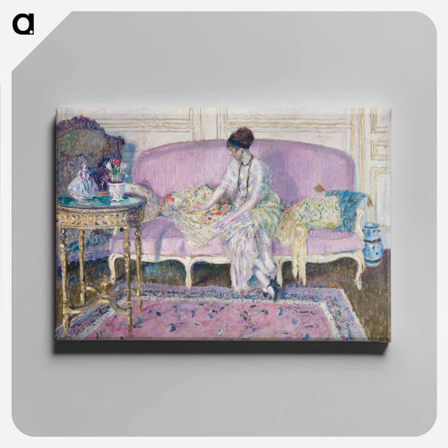アートパネル-Woman on Sofa
 - セントルイス美術館 Canvas.