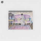 アートメモ帳-Woman on Sofa
 - セントルイス美術館 Memo.