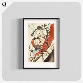 アートポスター-Portrait of a man - テオ ファン ドゥースブルフ Poster.