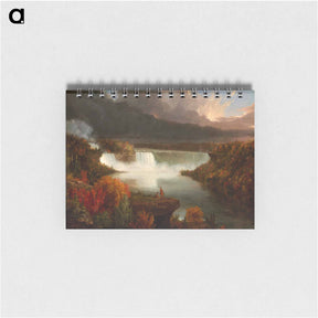 アートメモ帳-Distant View of Niagara Falls - トーマス コール Memo.