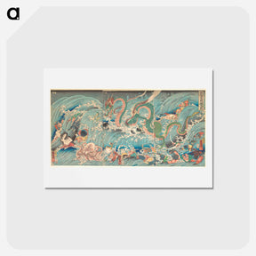 アートポストカード-Japan - 歌川 国芳 Postcard.