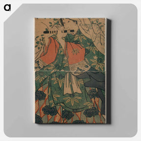 アートパネル-Hyōgo chikutō hitobashira no zu - 歌川よしかず Canvas.