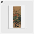 アートポストカード-Hyōgo chikutō hitobashira no zu - 歌川よしかず Postcard.