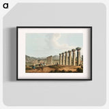 Aqueduct near Ephesus - オスマン帝国領内の景色 Poster.